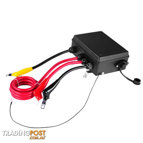 12V 13000 LBS Wireless Steel Cable Electric Winch