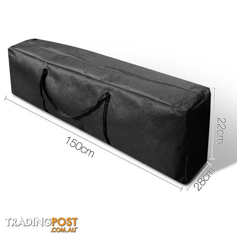 3x4.5 Pop Up Gazebo Hut with Sandbags Black - photo 3 of 12