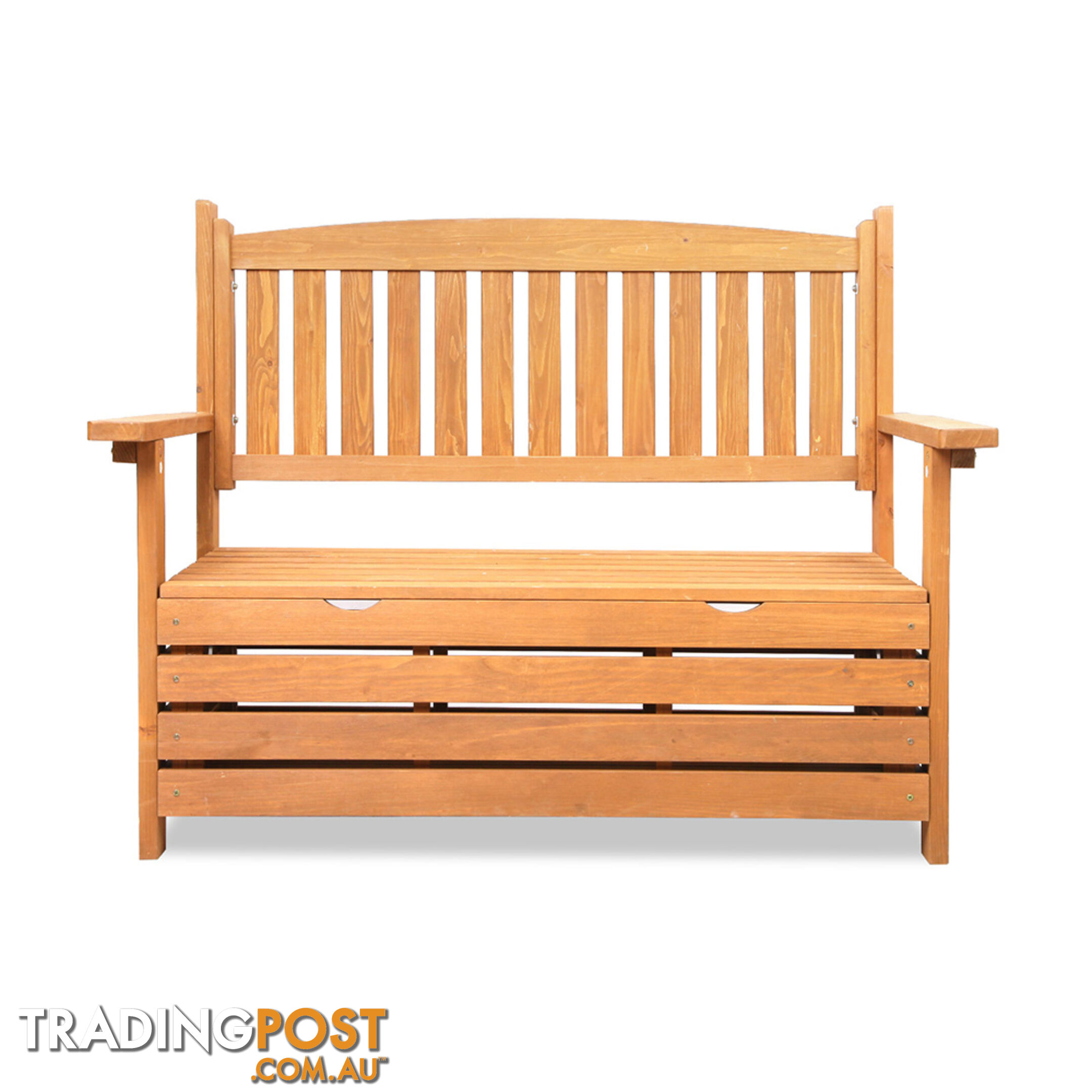 Wooden Outdoor Storage Bench