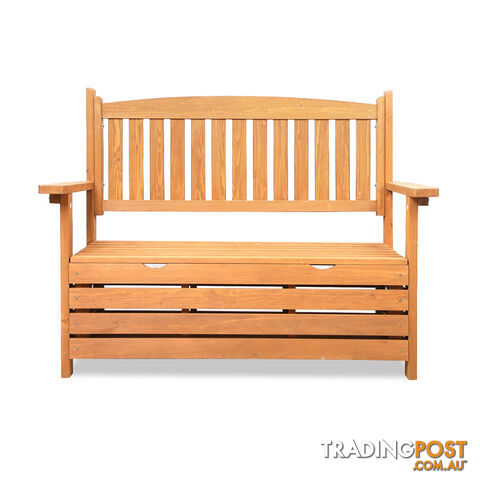 Wooden Outdoor Storage Bench