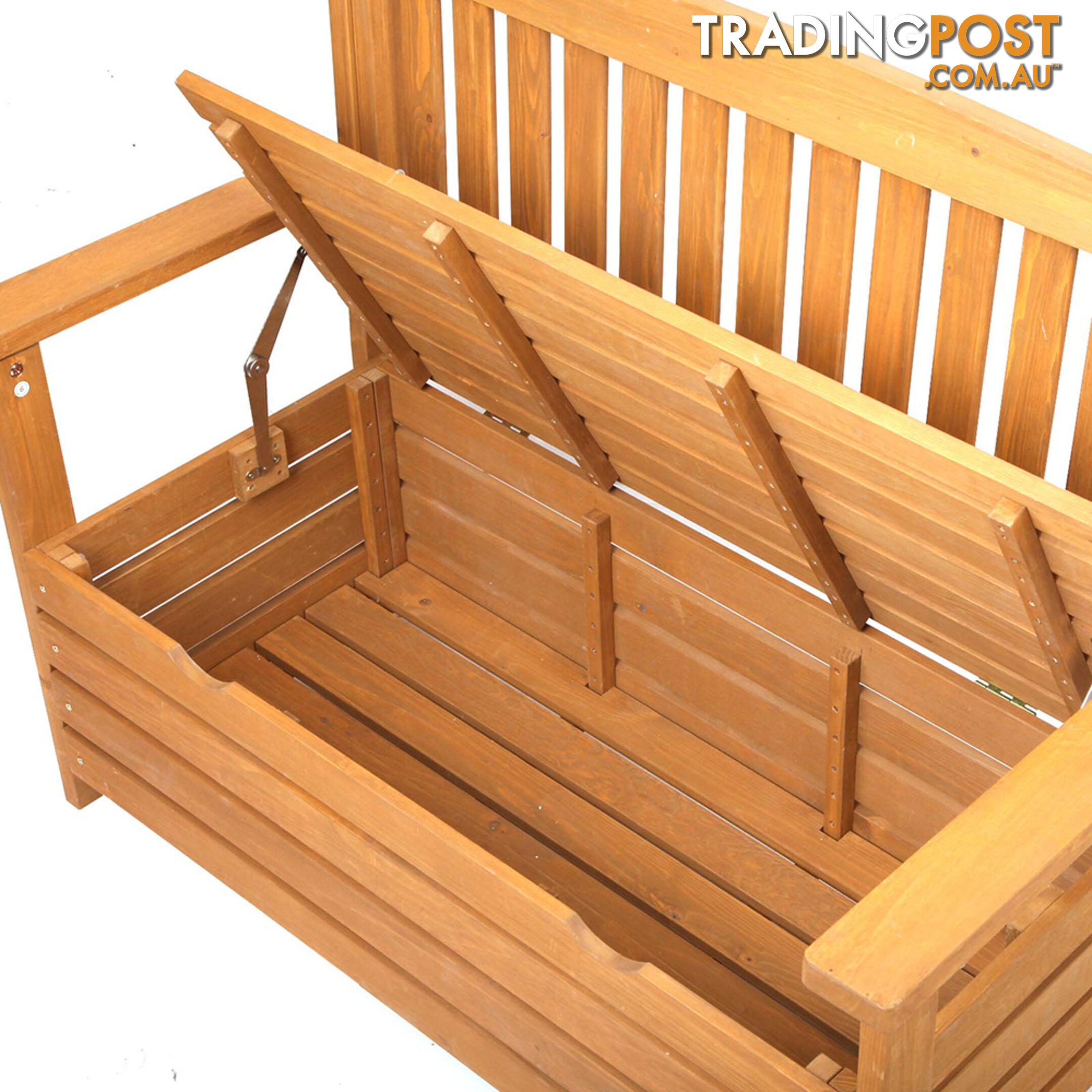 Wooden Outdoor Storage Bench