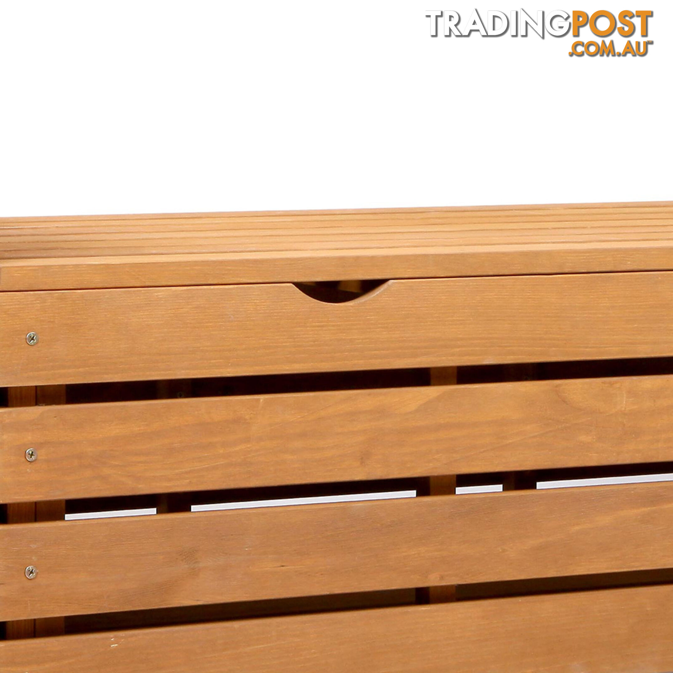 Wooden Outdoor Storage Bench