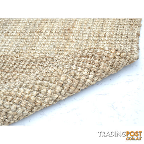 Boculle Thick Jute Rug Natural Jute 190x290cm