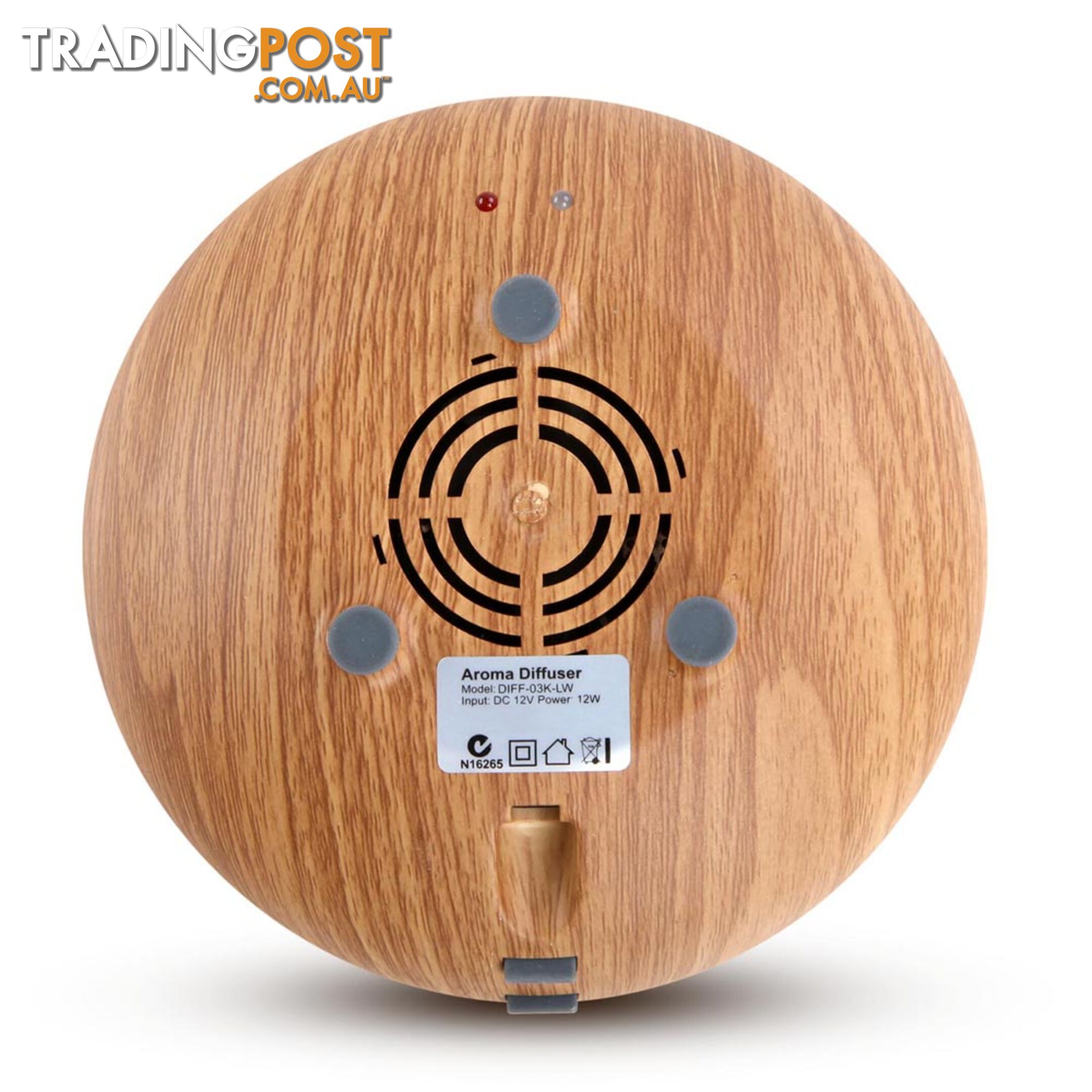 160ml 4-in-1 Aroma Diffuser Light Wood