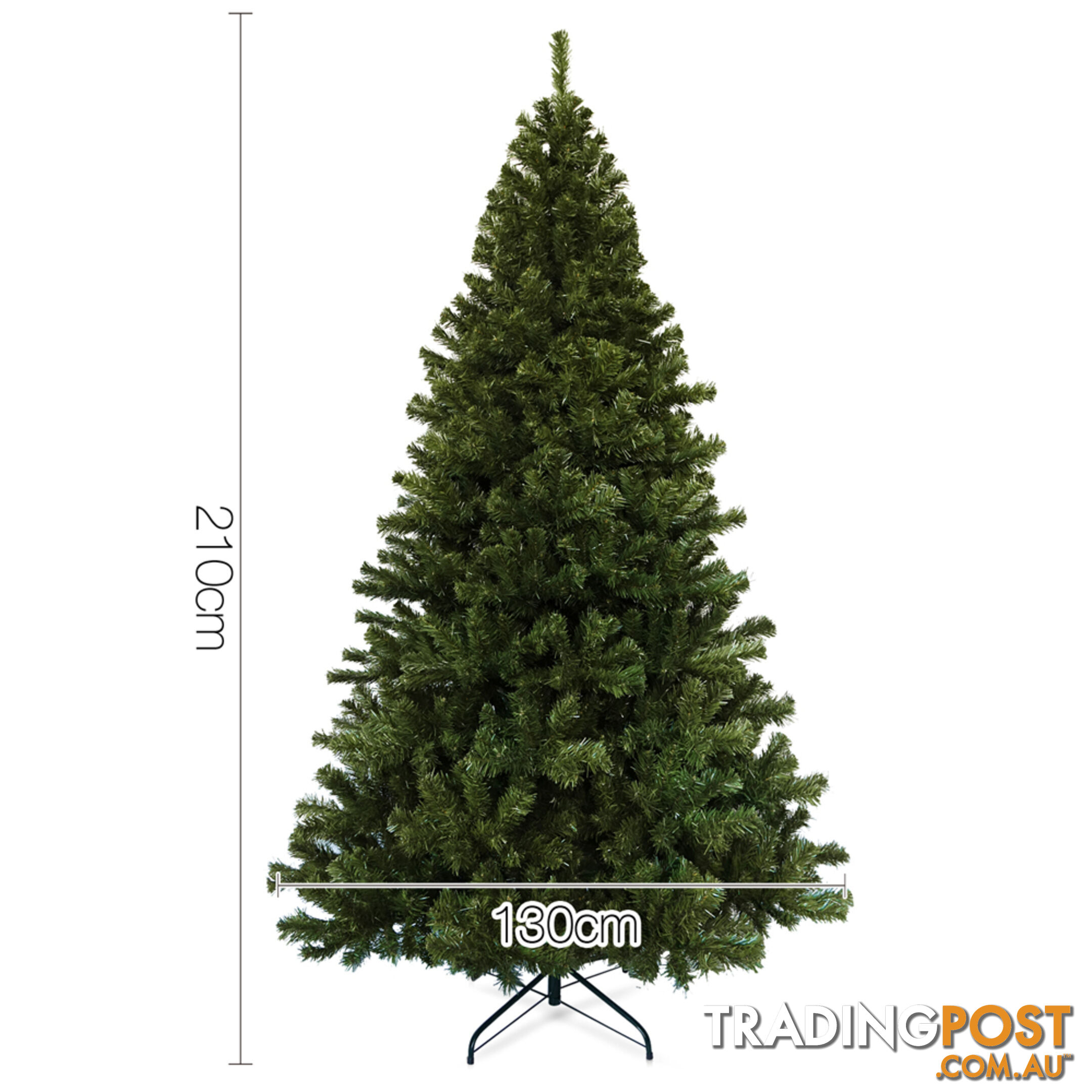 2.1M Christmas Tree 1550 Tips - Green