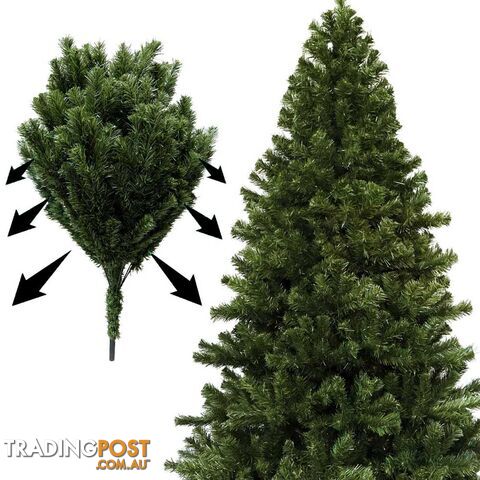 2.1M Christmas Tree 1550 Tips - Green