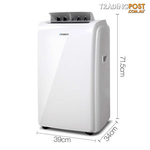 4 in 1 Portable Air Conditioner 64L - White