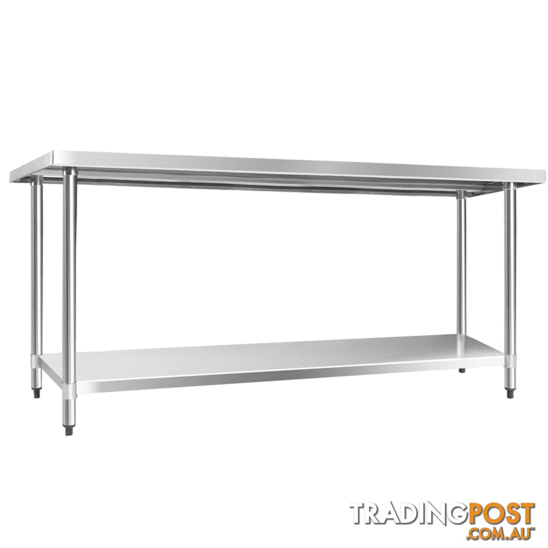 304 Stainless Steel Kitchen Work Bench Table 1829mm