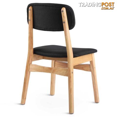 Set of 2 Replica Ari Dining Chairs - Black - photo 5 of 9