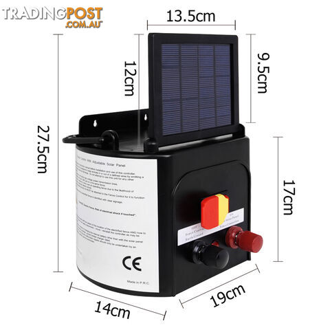 3km Solar Power Electric Fence Energiser Charger - photo 2 of 8