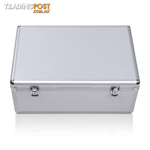 Aluminium CD DVD Bluray Storage Case Box 500 Discs SL