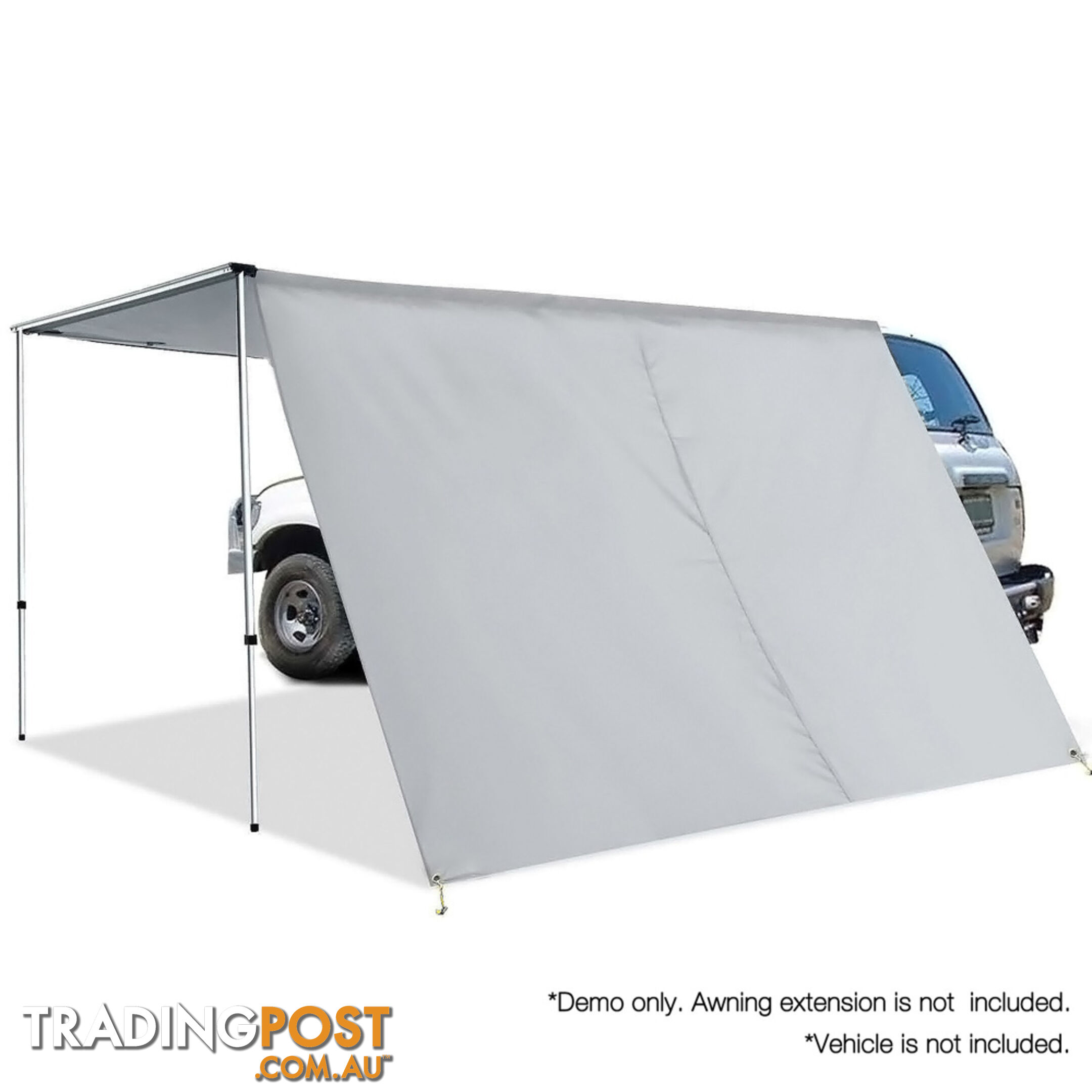 2X1.4M Car Awning  - Grey