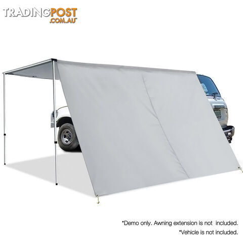 2X1.4M Car Awning  - Grey