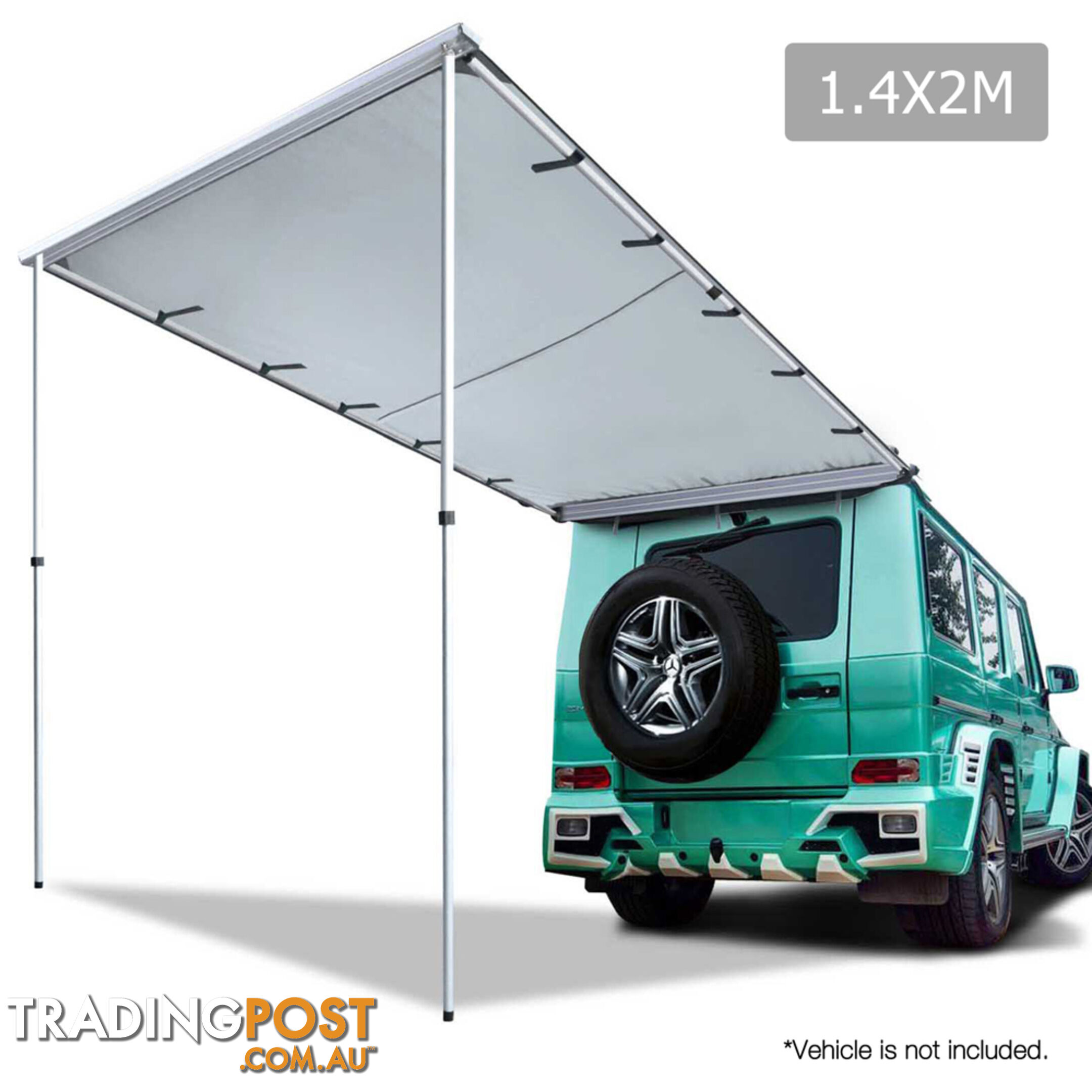 2X1.4M Car Awning  - Grey