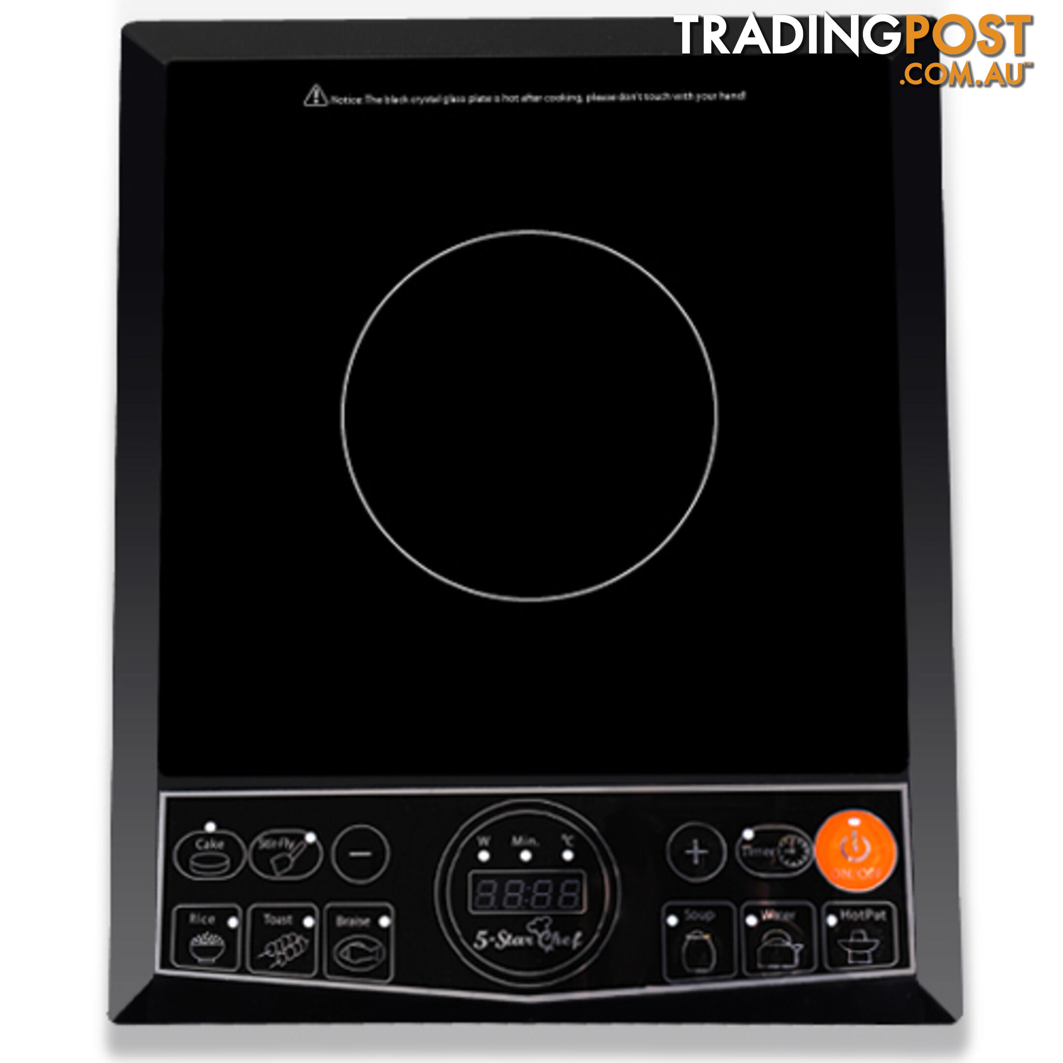 5 Star Chef Induction Cooktop Portable Single