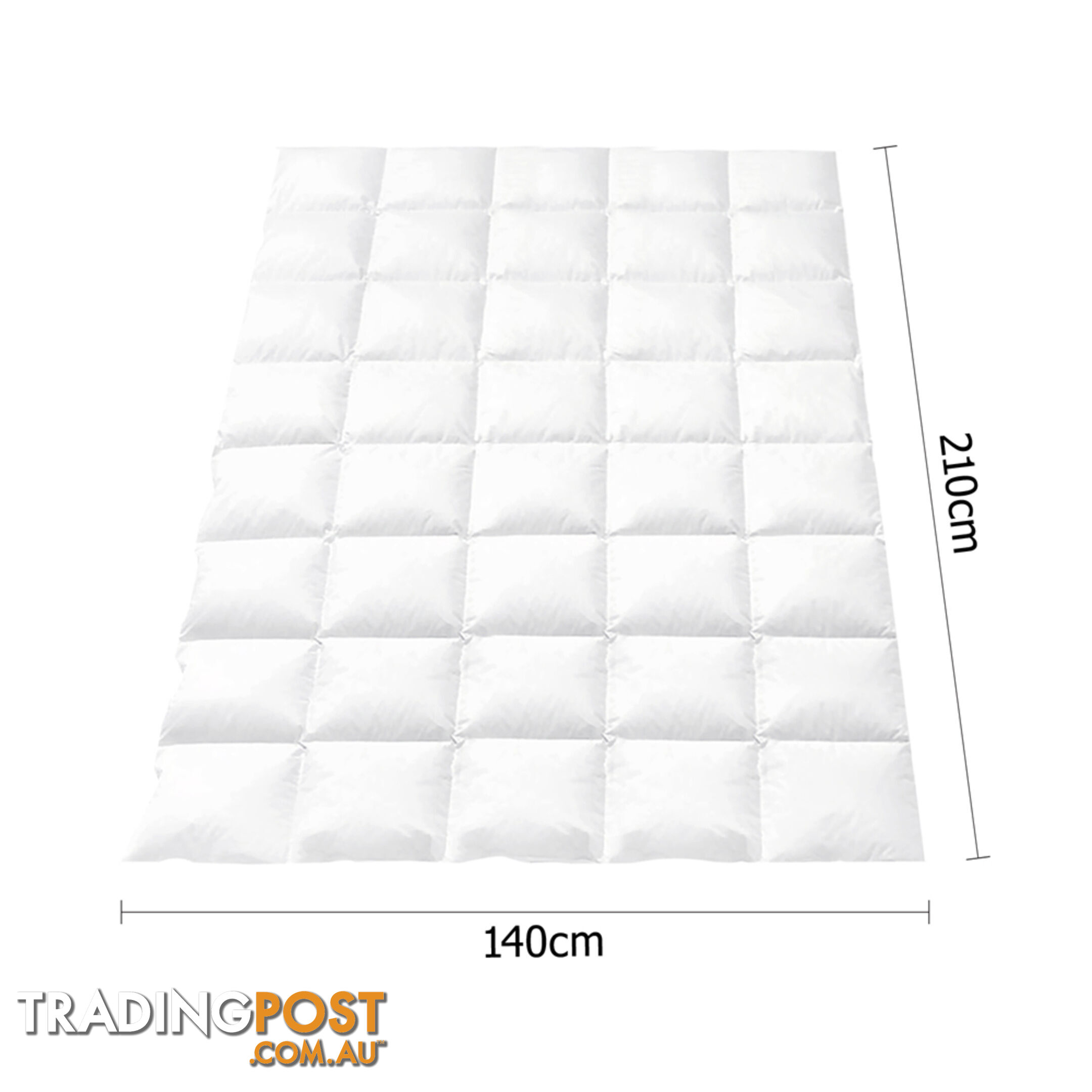 Goose Feather Down Quilt  - Single