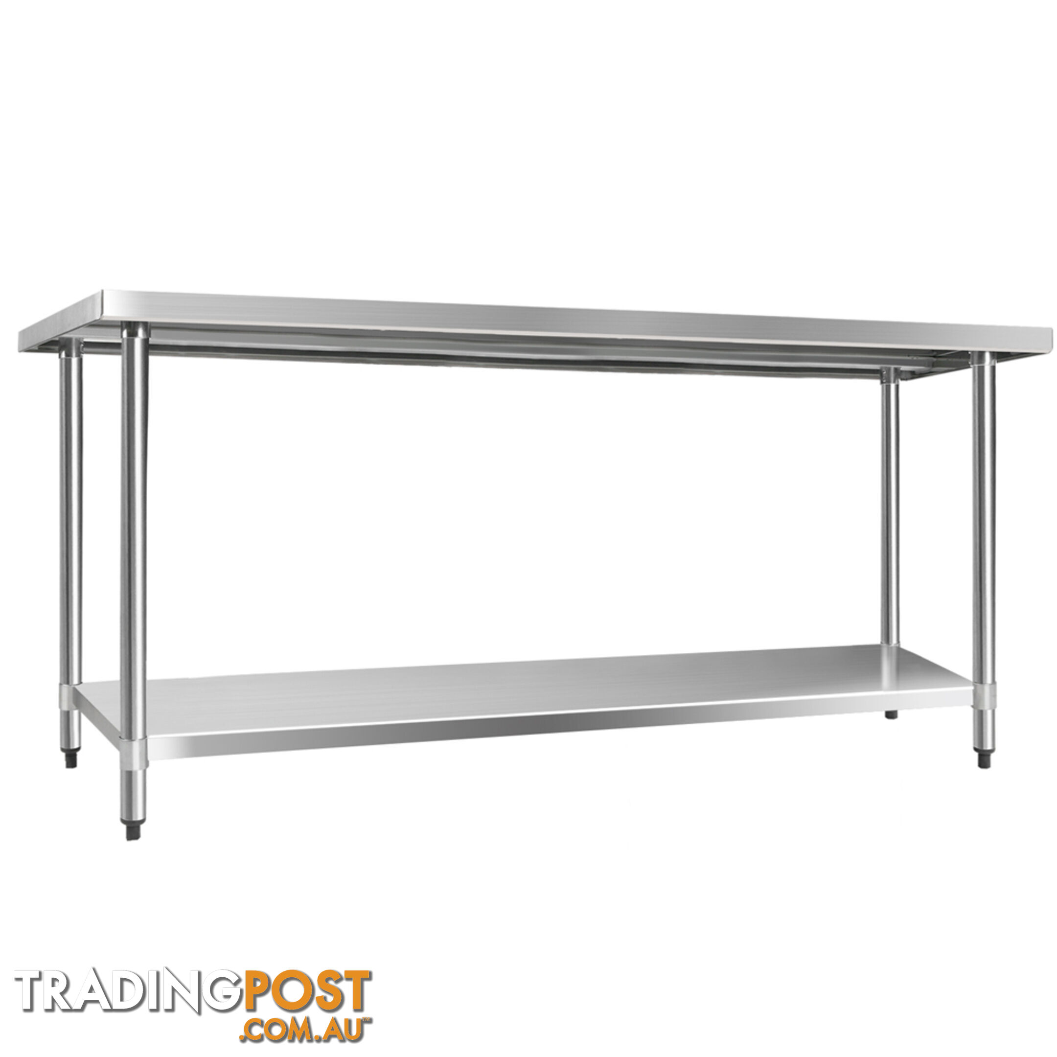 430 Stainless Steel Kitchen Work Bench Table 1829mm