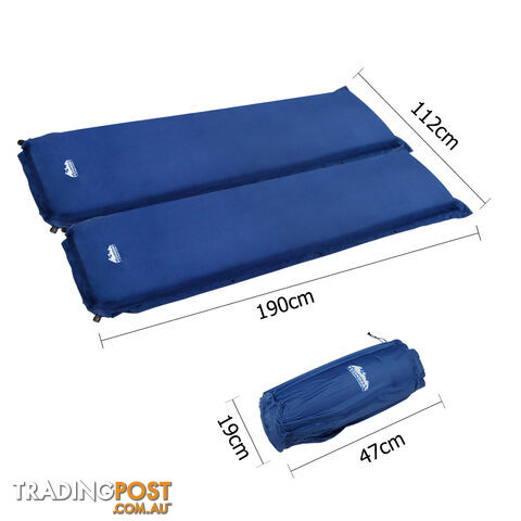 Self inflating Mattress Double 10cm Blue - photo 3 of 9