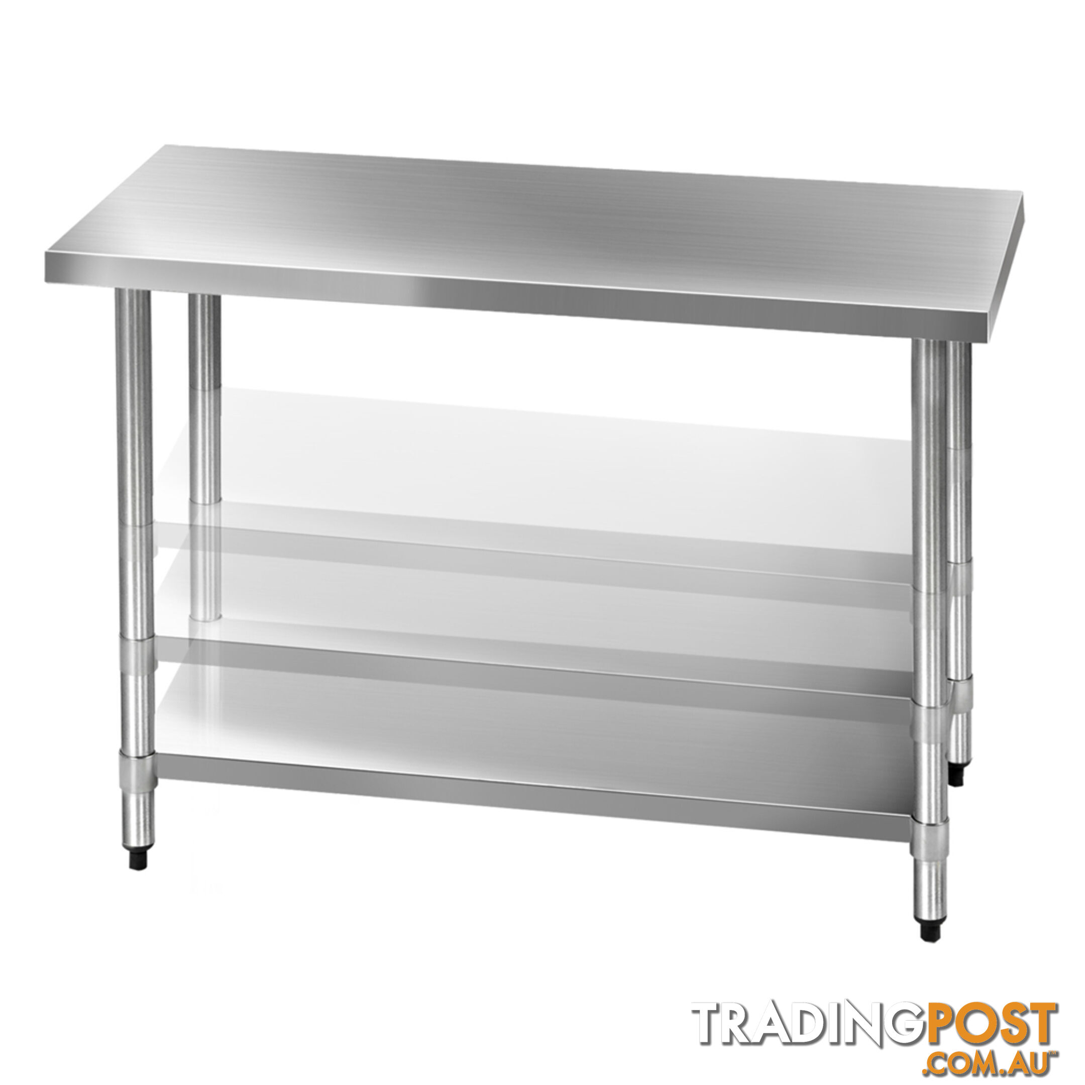 430 Stainless Steel Kitchen Work Bench Table 1219mm