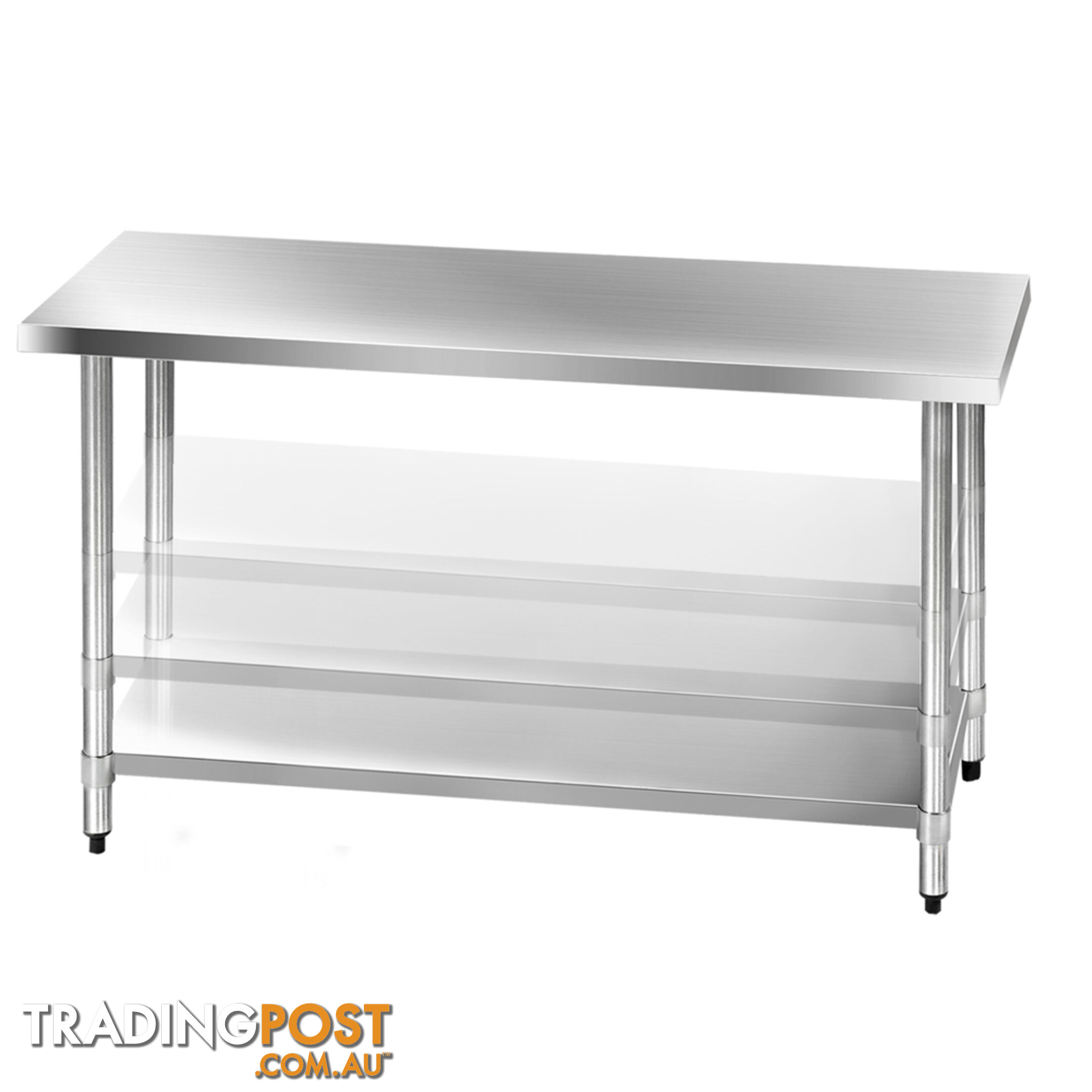 304 Stainless Steel Kitchen Work Bench Table 1524mm