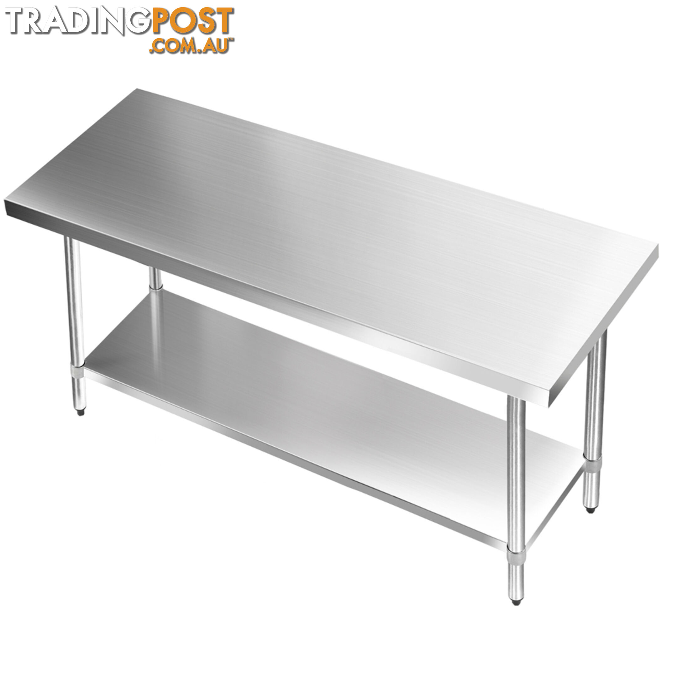 304 Stainless Steel Kitchen Work Bench Table 1524mm