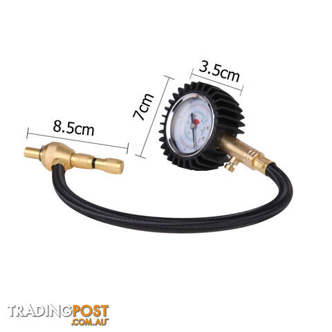 2-IN-1 Tyre Gauge & Deflator Black - photo 2 of 8