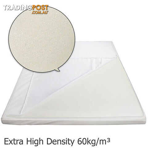 Visco Elastic Memory Foam Mattress Topper 8cm Double