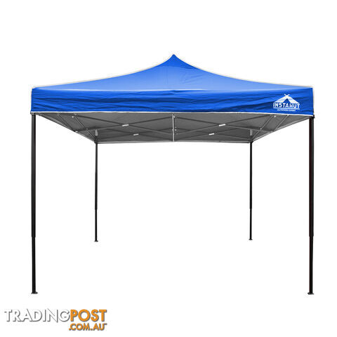 3m x 3m Pop-up Garden Outdoor Gazebo Blue - photo 3 of 8