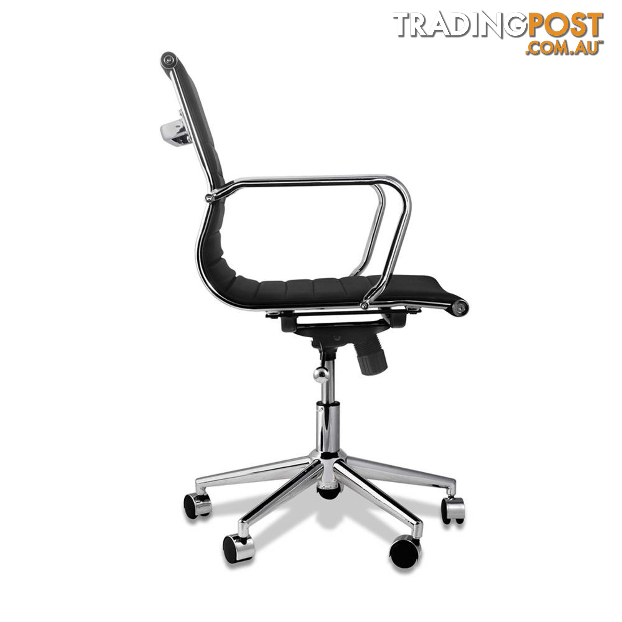 Eames Replica PU Leather Executive Designer Office Chair Black