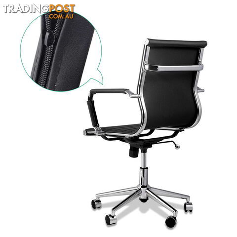 Eames Replica PU Leather Executive Designer Office Chair Black