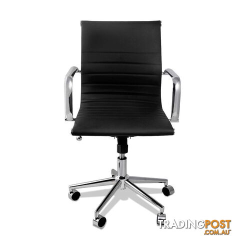 Eames Replica PU Leather Executive Designer Office Chair Black