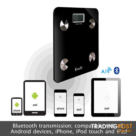Digital Bathroom Scale w/ Wireless Bluetooth 150KG - photo 3 of 8