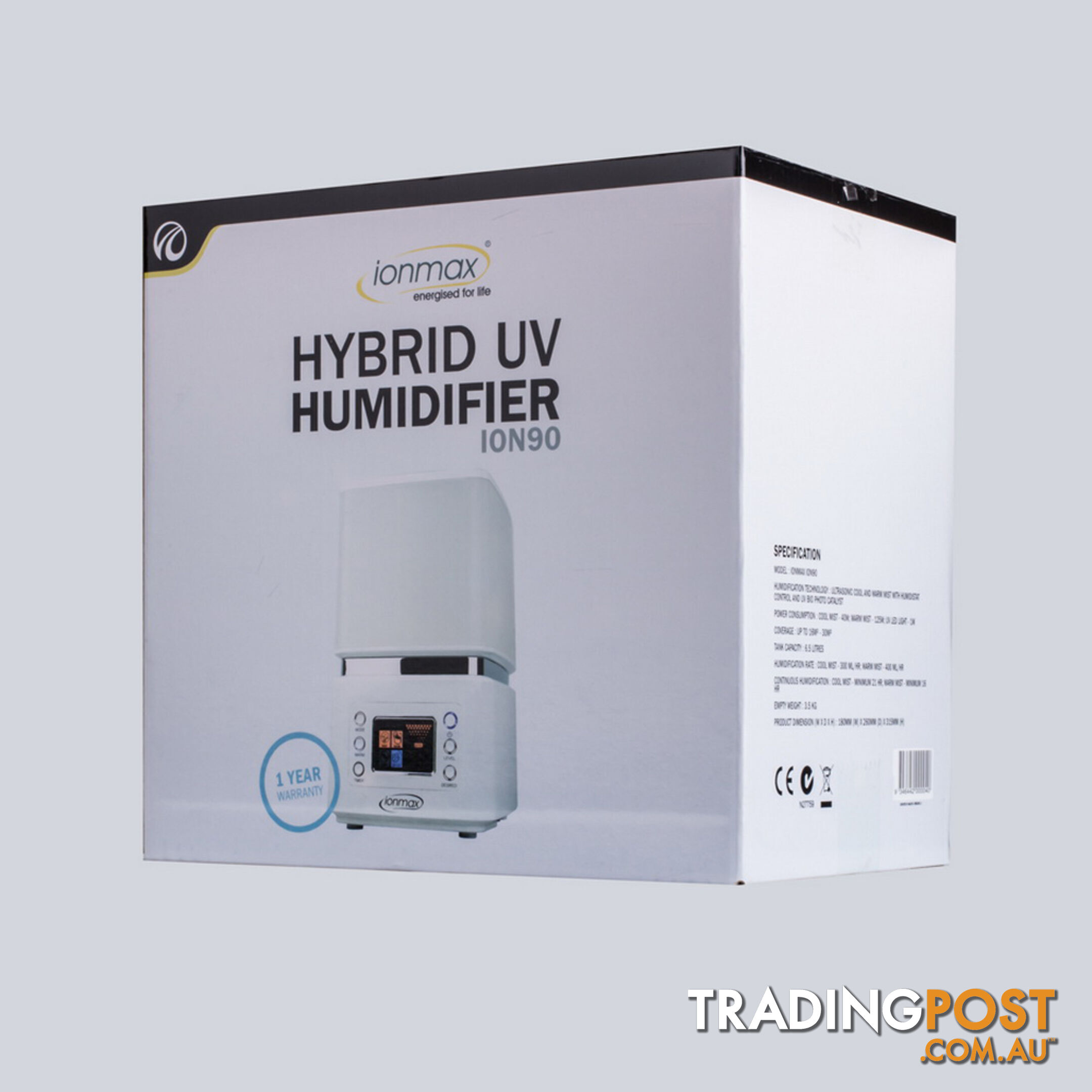 Ionmax ION90 Hybrid UV Humidifier