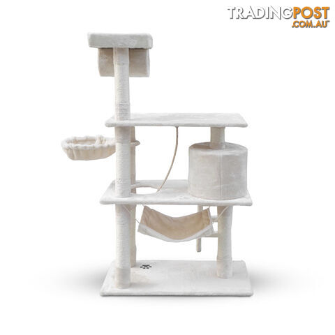 Cat Scratching Post  Tree House Condo 141cm Beige