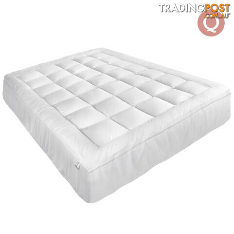 Pillowtop Mattress Topper Memory Resistant Protector Pad Cover Queen