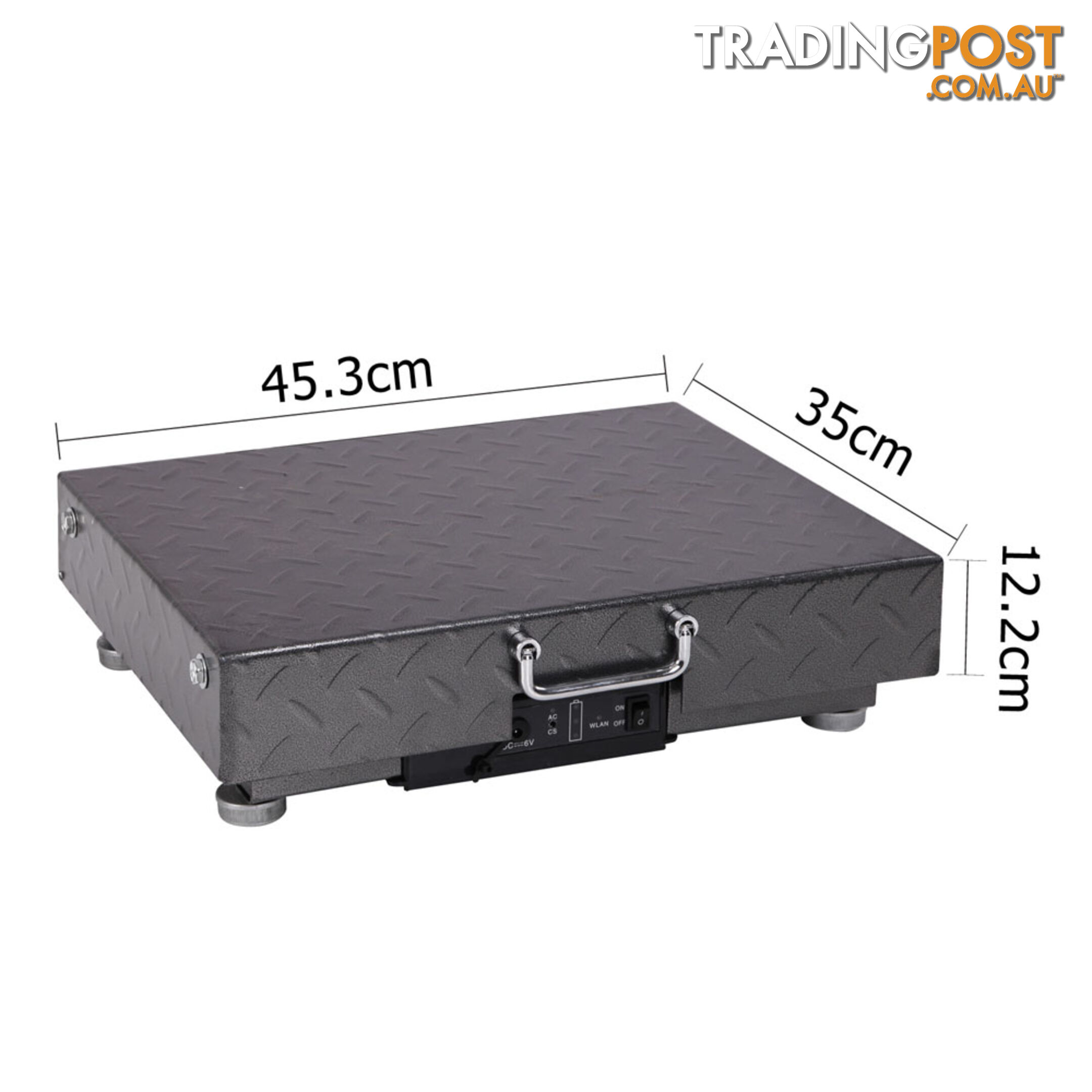 Wireless Electronic Digital Scales 200kg Charcoal