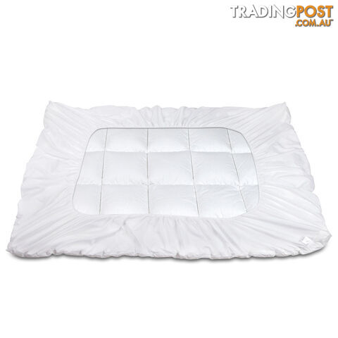 Bamboo Pillowtop Mattress Topper 5cm - King Single