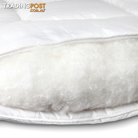 Bamboo Pillowtop Mattress Topper 5cm - King Single