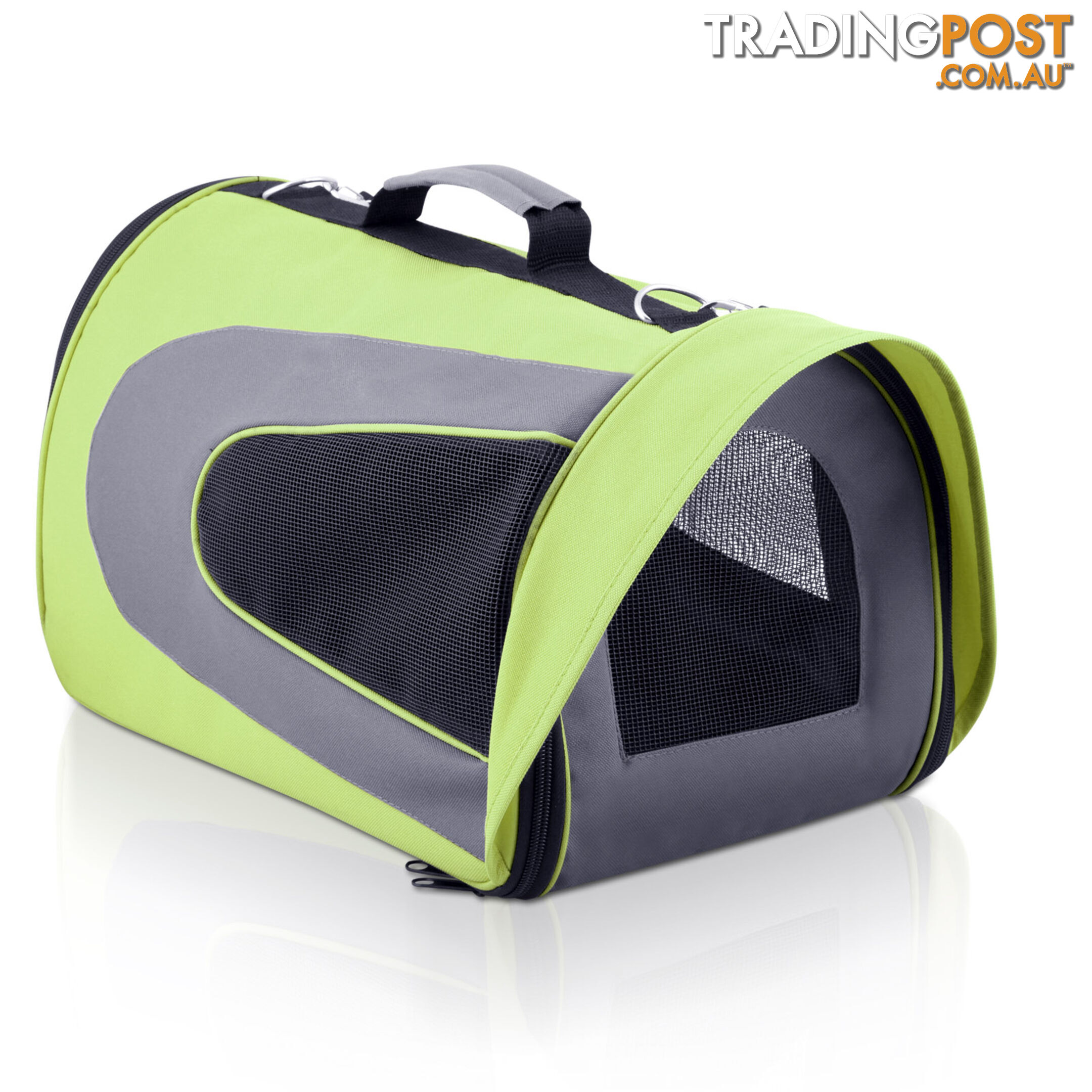 Pet Dog Cat Carrier Travel Bag Large Lime Green