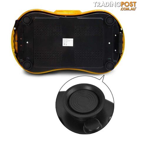 1000W Vibrating Plate with Roller Wheels - Gold - photo 4 of 12