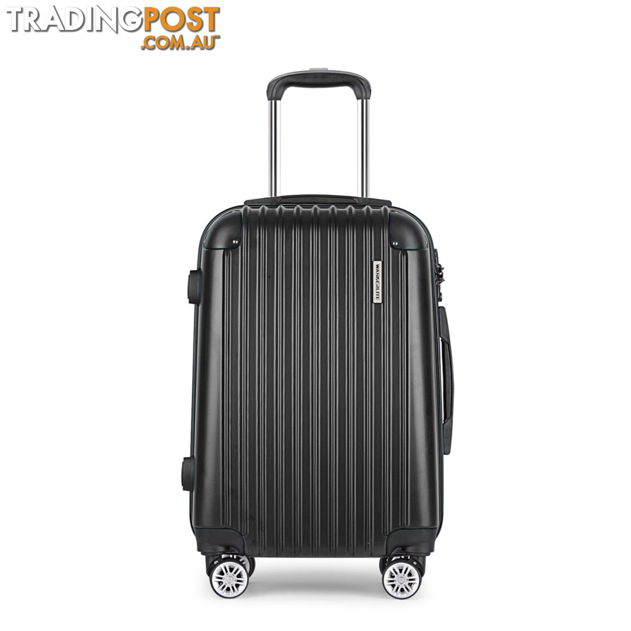 20"  Wanderlite Luggage Case  Black