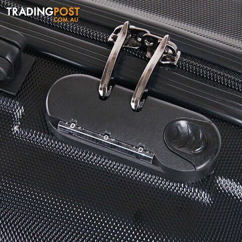 20"  Wanderlite Luggage Case  Black