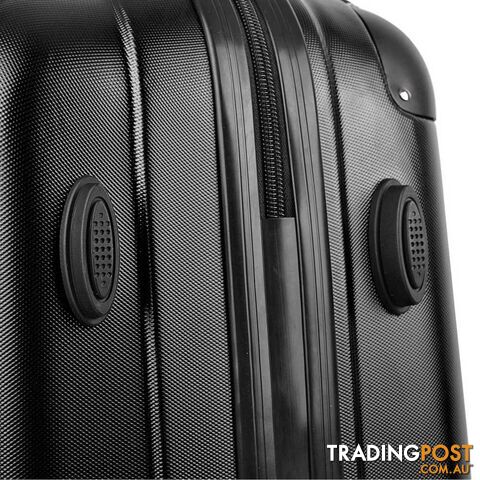 20"  Wanderlite Luggage Case  Black