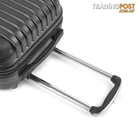 20"  Wanderlite Luggage Case  Black