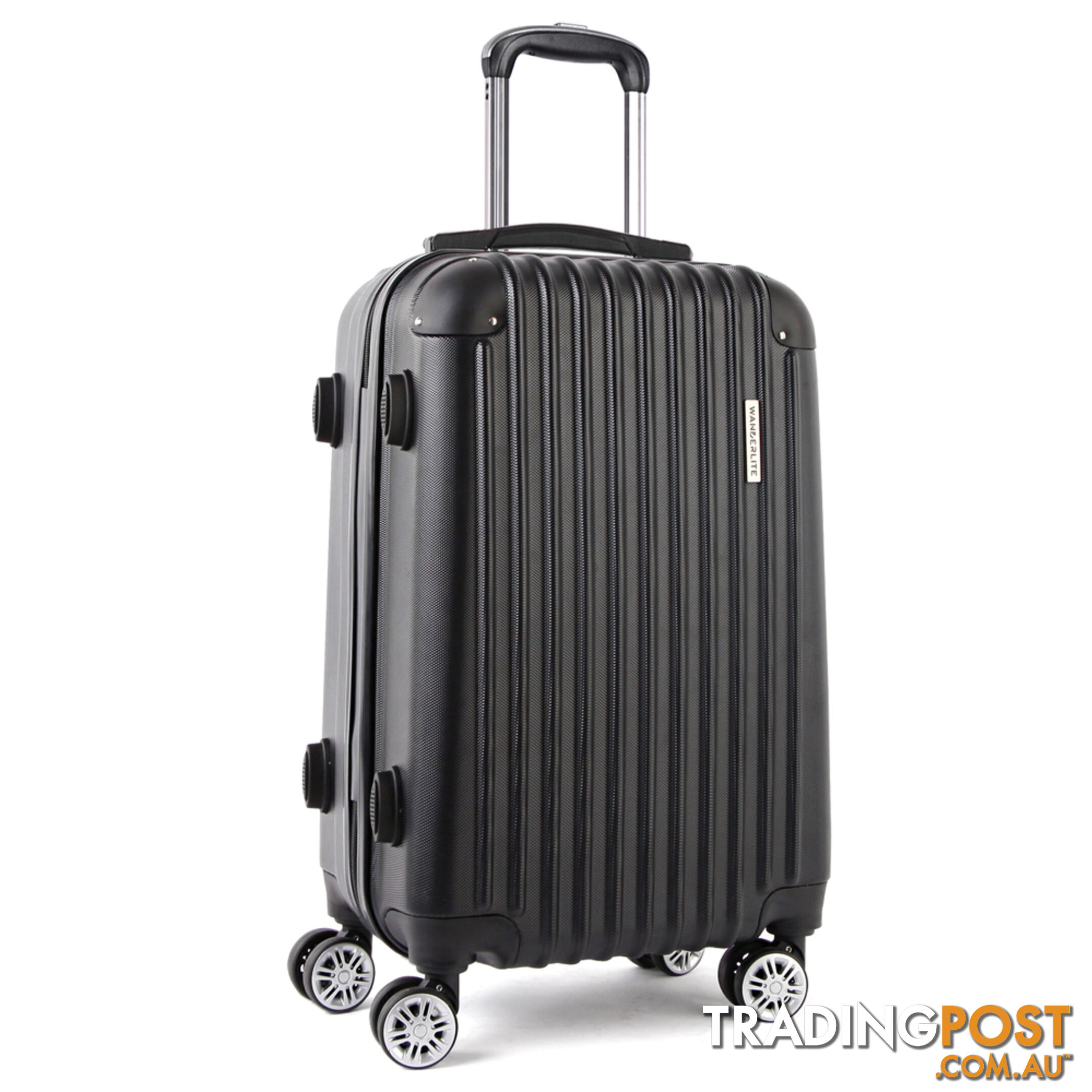 20"  Wanderlite Luggage Case  Black