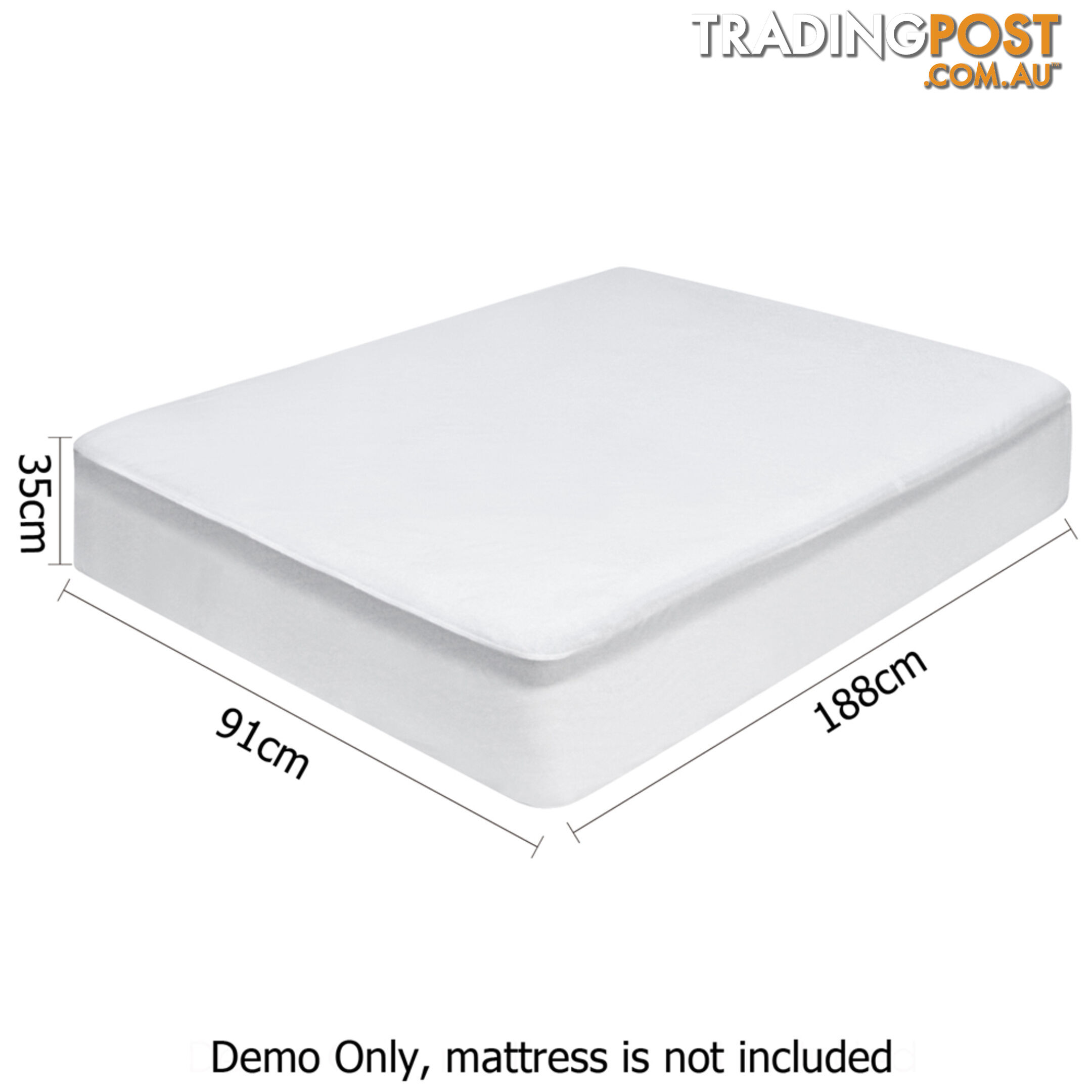 Waterproof Mattress Protector - Single