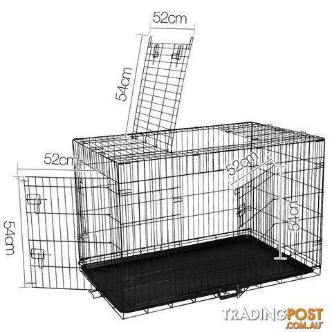 Metal Collapsible Dog Cage 48IN - photo 3 of 8