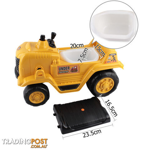 Kids Ride On Bulldozer Yellow - photo 3 of 8
