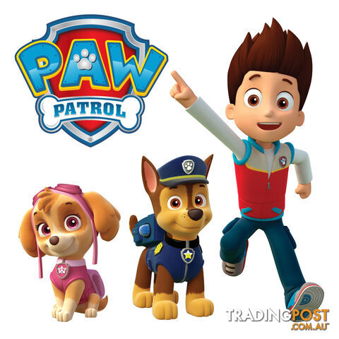 Paw Patrol Wall Stickers - Totally Movable and Reusable