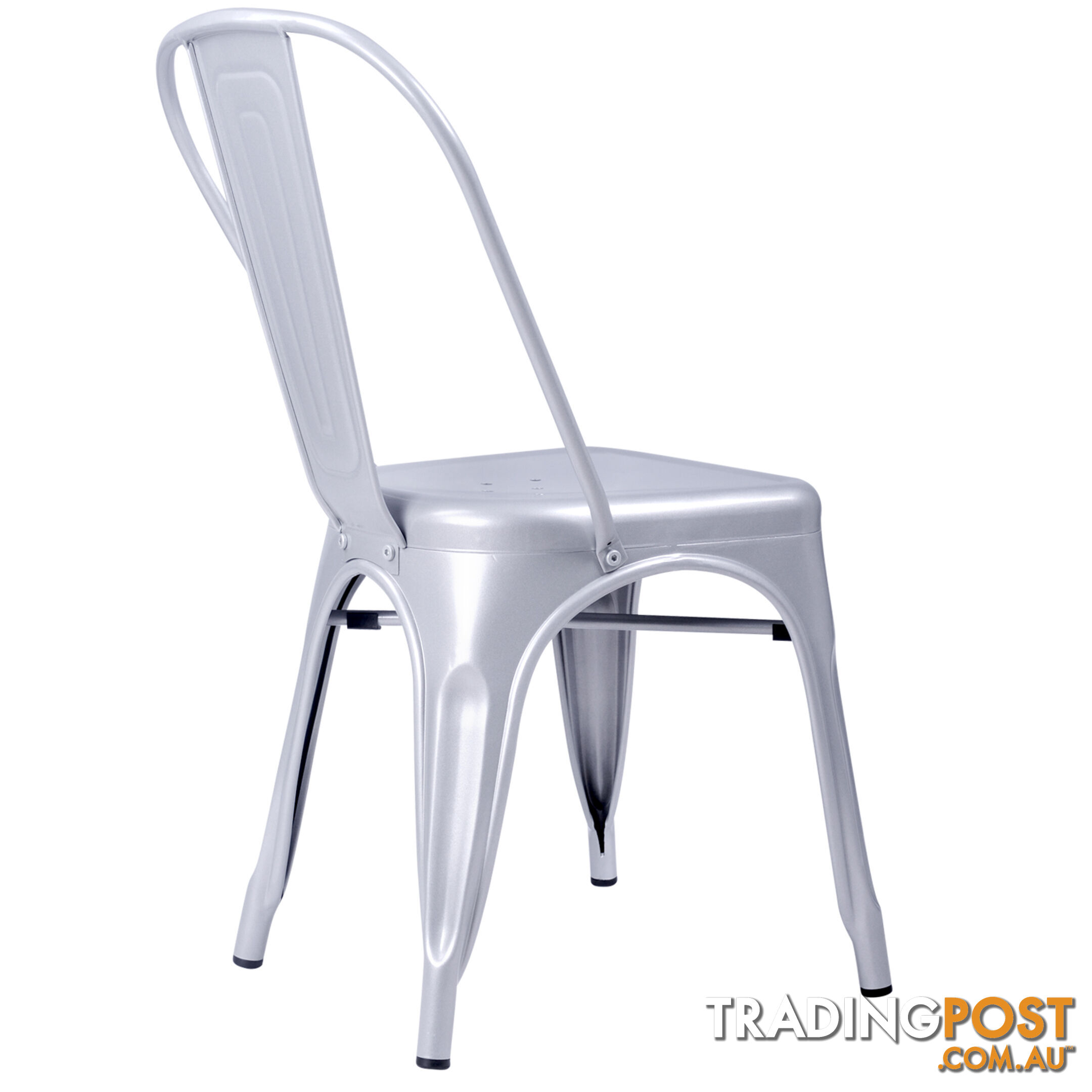 Set of 4 Replica Tolix Dining Metal Chair Gloss Metal